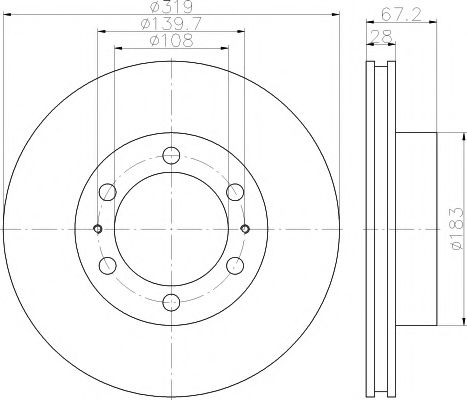 Disc frana