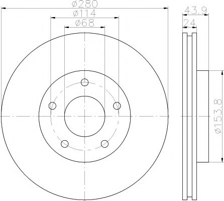 Disc frana