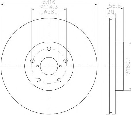 Disc frana