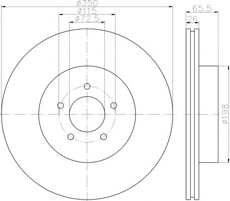 Disc frana