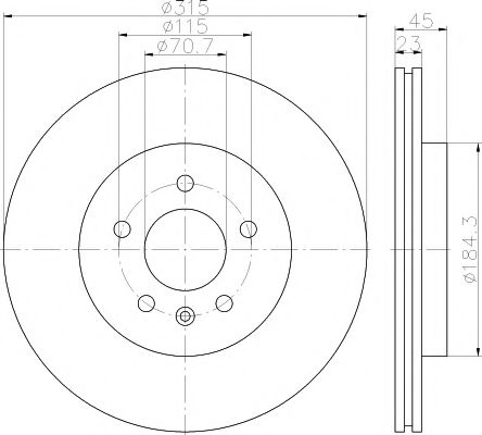 Disc frana