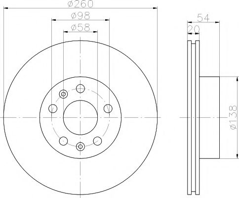 Disc frana