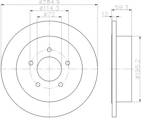 Disc frana