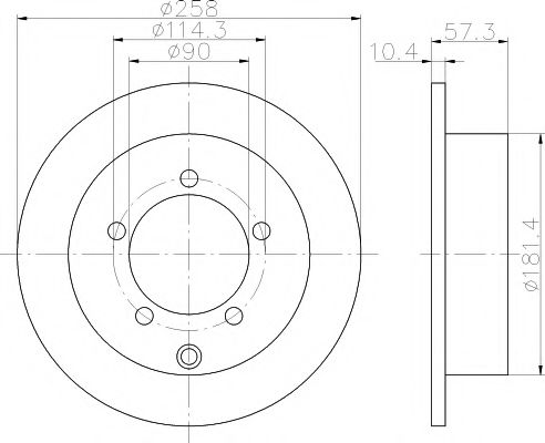 Disc frana