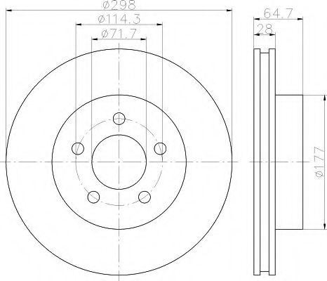 Disc frana