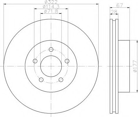 Disc frana