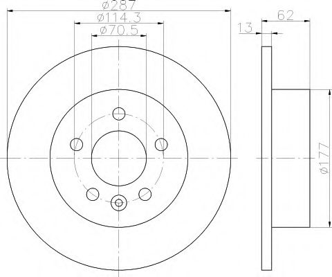 Disc frana