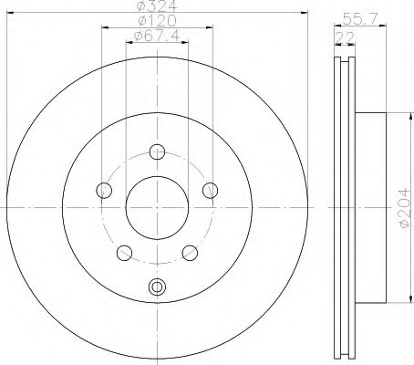 Disc frana