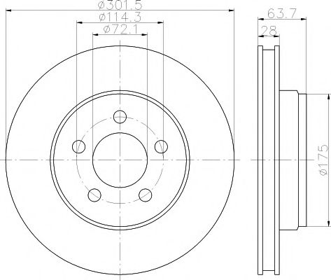 Disc frana