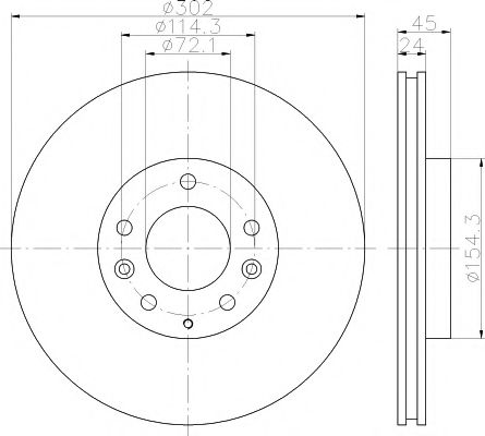 Disc frana