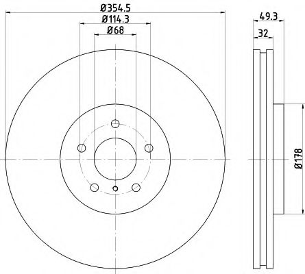 Disc frana