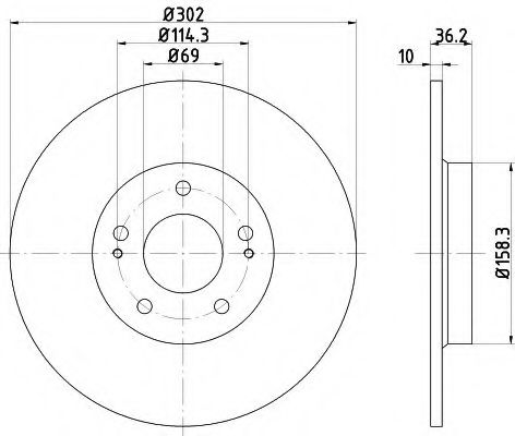 Disc frana