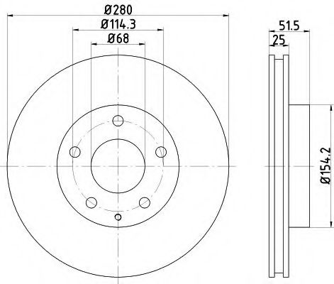 Disc frana