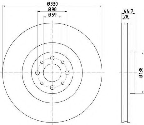 Disc frana