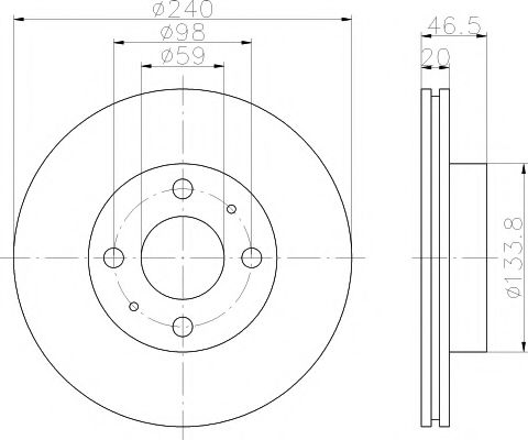 Disc frana