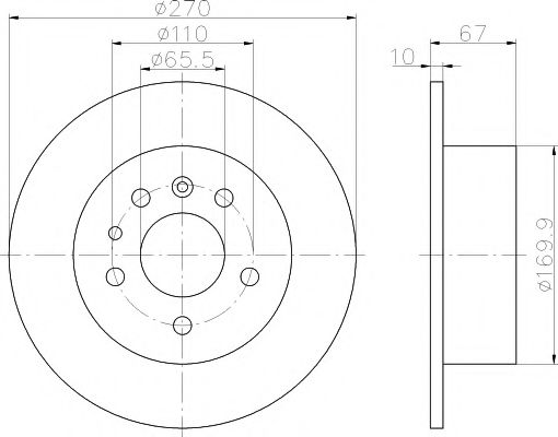 Disc frana