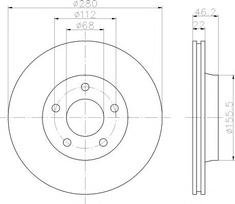 Disc frana