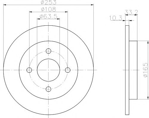 Disc frana