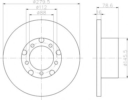 Disc frana