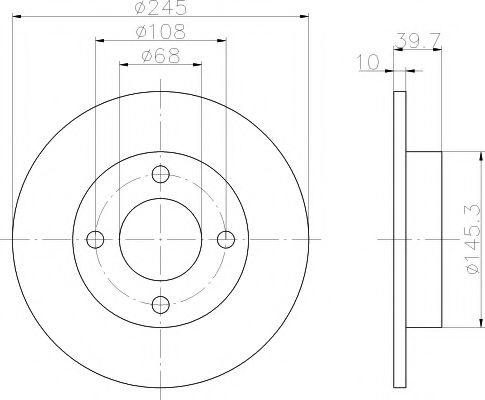 Disc frana