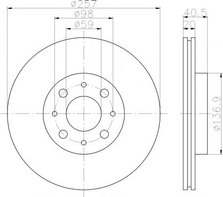 Disc frana