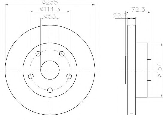 Disc frana