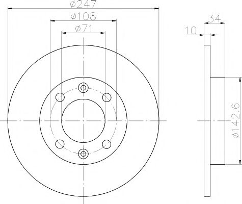 Disc frana