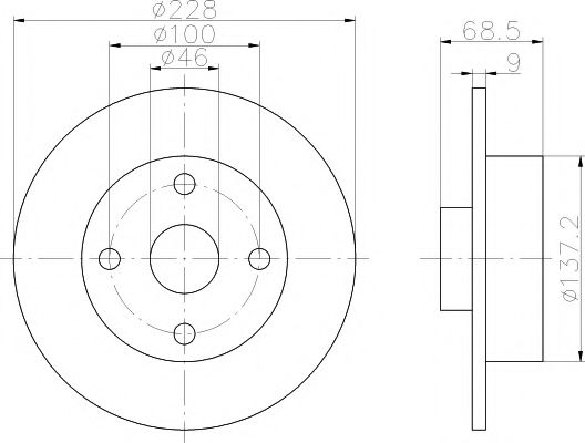 Disc frana