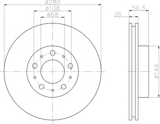 Disc frana