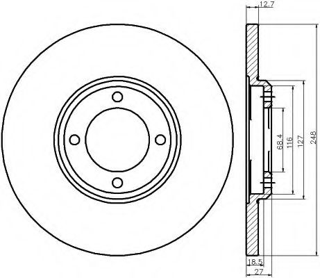 Disc frana