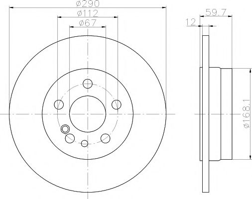 Disc frana