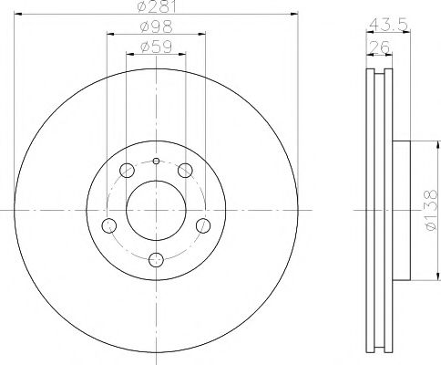 Disc frana