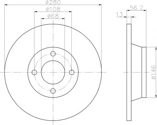 Disc frana