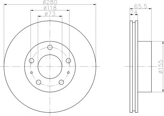 Disc frana