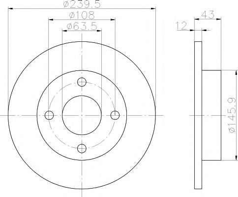 Disc frana