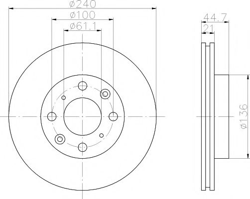 Disc frana