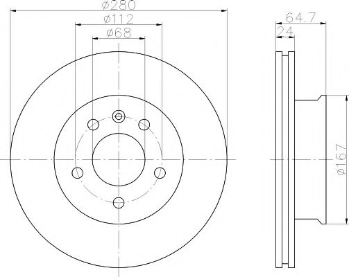 Disc frana