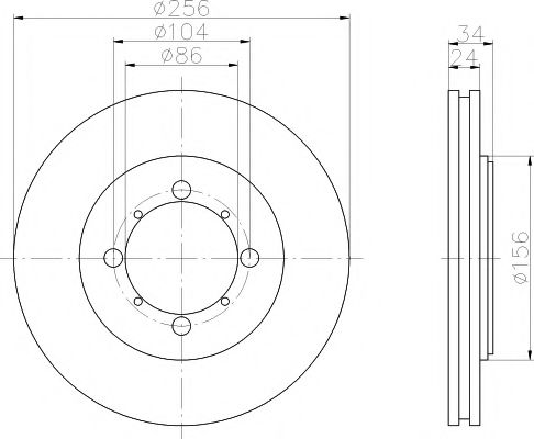 Disc frana