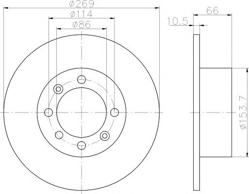 Disc frana