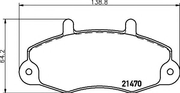 Set frana, frana disc