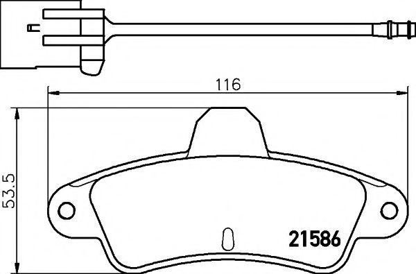 Set frana, frana disc