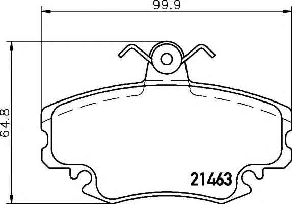 Set frana, frana disc