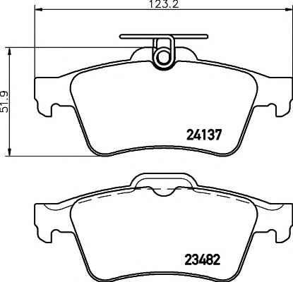 Set frana, frana disc