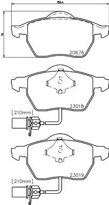 Set frana, frana disc