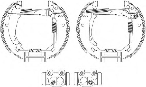 Set saboti frana