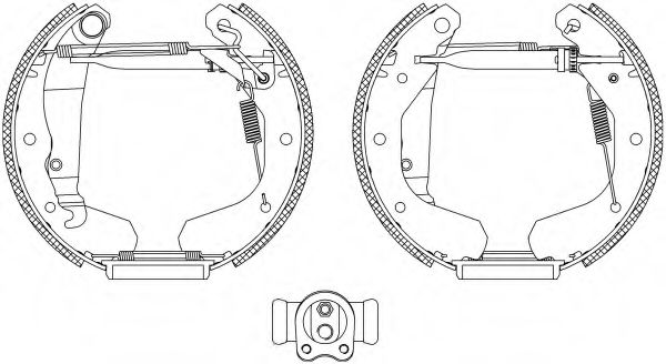 Set saboti frana