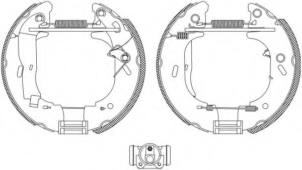 Set saboti frana