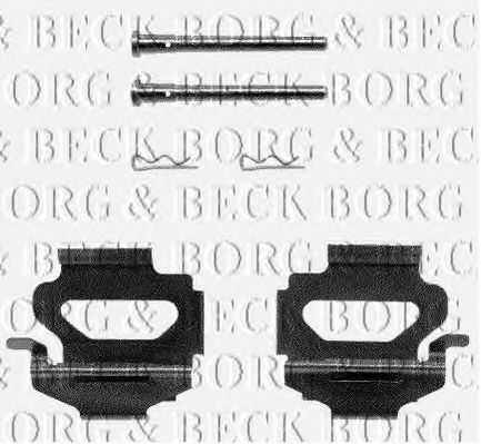 Set accesorii, placute frana