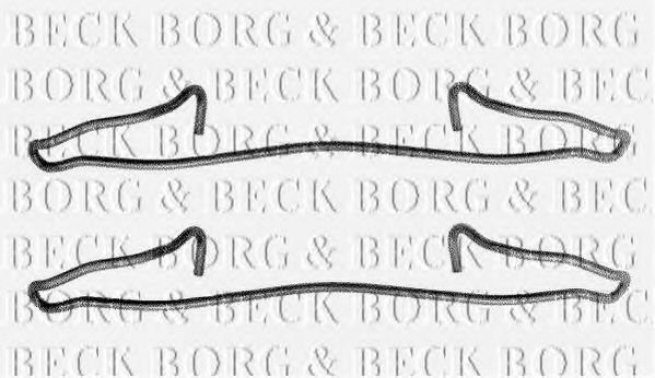 Set accesorii, placute frana