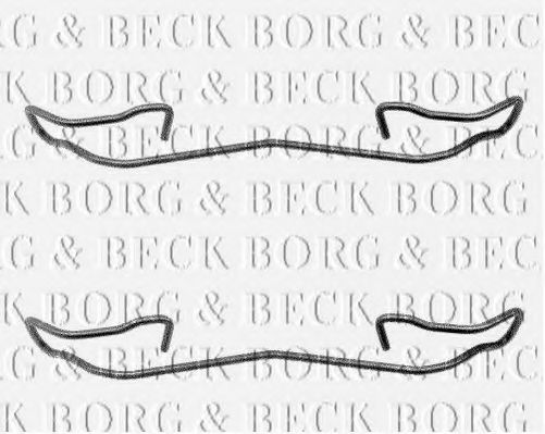 Set accesorii, placute frana